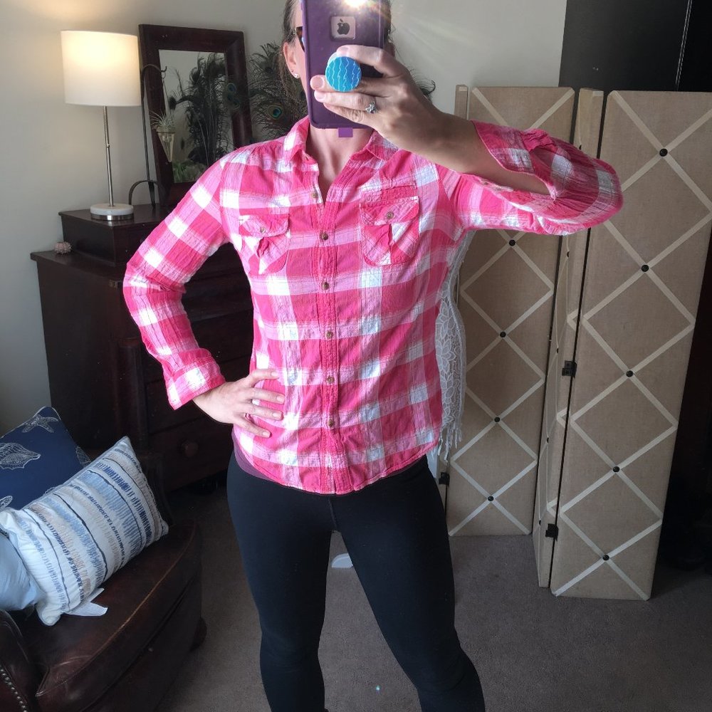 Express Button Down Blouse - image 7